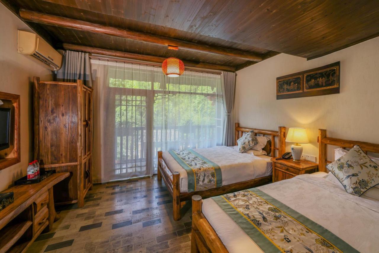Гостьовий будинок Yangshuo Tea Cozy--One Way Free Pick Up From Airport Or Ts 4 Nights Екстер'єр фото