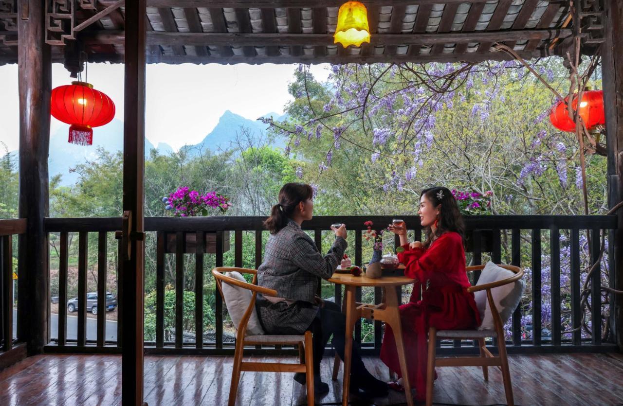 Гостьовий будинок Yangshuo Tea Cozy--One Way Free Pick Up From Airport Or Ts 4 Nights Екстер'єр фото