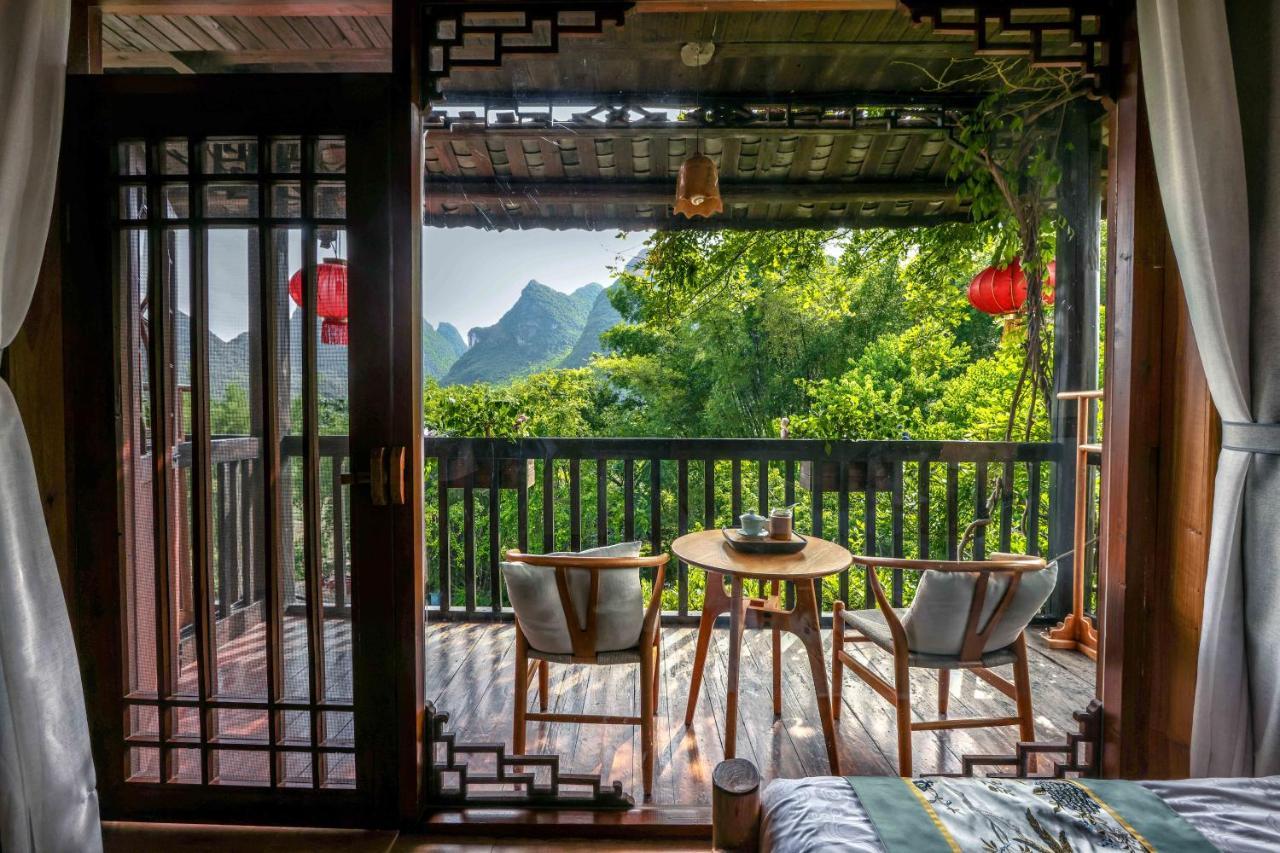 Гостьовий будинок Yangshuo Tea Cozy--One Way Free Pick Up From Airport Or Ts 4 Nights Екстер'єр фото