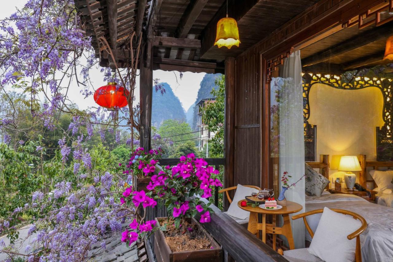 Гостьовий будинок Yangshuo Tea Cozy--One Way Free Pick Up From Airport Or Ts 4 Nights Екстер'єр фото