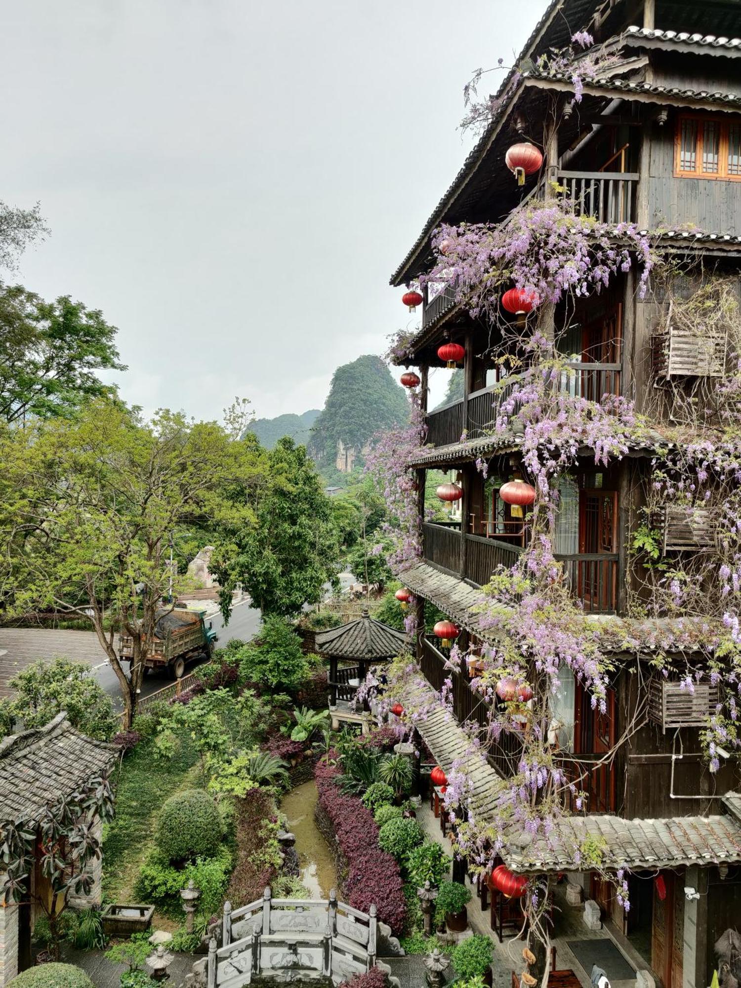 Гостьовий будинок Yangshuo Tea Cozy--One Way Free Pick Up From Airport Or Ts 4 Nights Екстер'єр фото